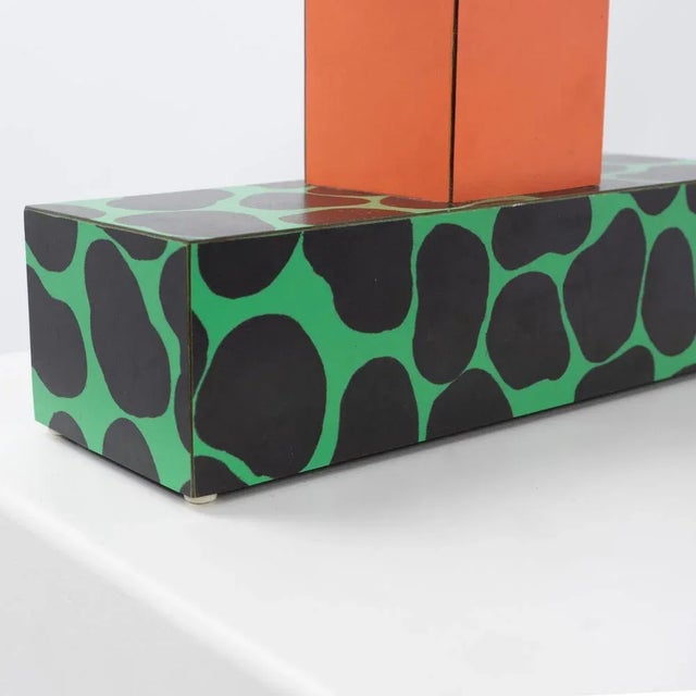 Vintage Table Lamp by Nathalie Du Pasquier, 1980s For Sale - Image 6 of 10