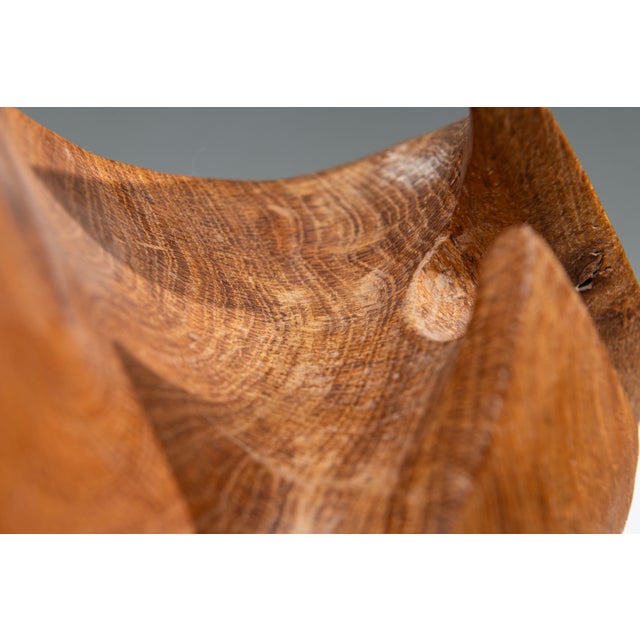 Sculptural Form in Elm, 1985 For Sale - Image 16 of 18