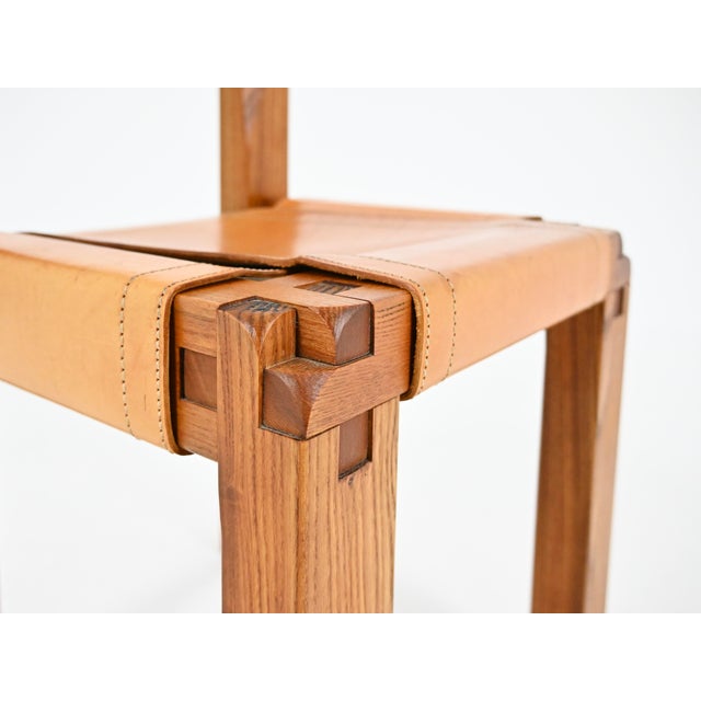 S11 Dining Chairs by Pierre Chapo, 1966, Set of 6 For Sale - Image 9 of 14