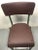 Brown French Official's High Chair, 1950s For Sale - Image 8 of 12