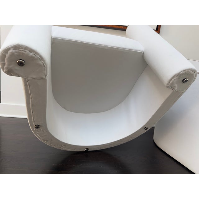 1980s Casa Bique High-Fashion Snail Chairs Pair For Sale - Image 16 of 17