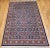 Vintage Persian Tabriz Afshan Rug, Handwoven Allover Geometric Caucasian Kuba Pattern, Navy & Red, 7’ X 10' For Sale In Chicago - Image 6 of 12