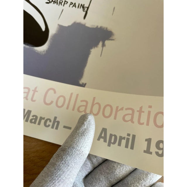 Andy Warhol & Jean-Michel Basquiat Collaborations, Fuck You Dentures (1984–85), copyright 1997 The Andy Warhol Foundation...