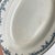 Large Oval Earthenware Platter with Laurels Pattern from Moulins des Loups, 1900s For Sale - Image 10 of 11
