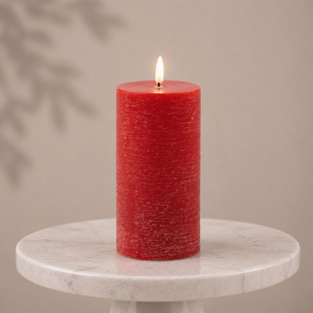 Create a cozy and festive atmosphere with the FIA Wick Red Pillar Candles. These candles feature FIA Wick technology,...