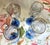 Vintage Lennox wine glasses, cobalt blue stem with a 22k gold rim, no damage or signs of wear. Beautiful for weddings and...