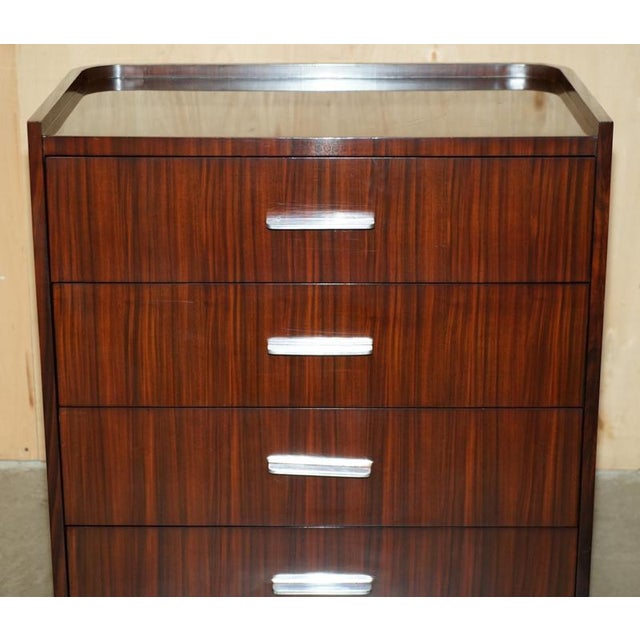 Wood Macassar Metropolis Chest of Drawers from Ralph Lauren, Set of 2 For Sale - Image 7 of 18