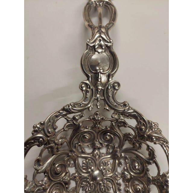 American Antique Sterling Frank Whiting Bon Bon Spoon For Sale - Image 3 of 12