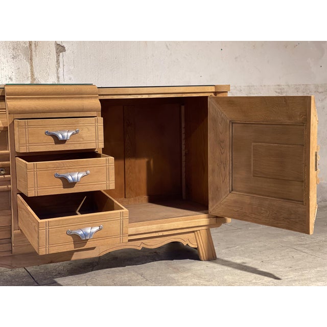 1940s Art Deco Sideboard in the style of Charles Dudouyt, France, 1940s For Sale - Image 5 of 18