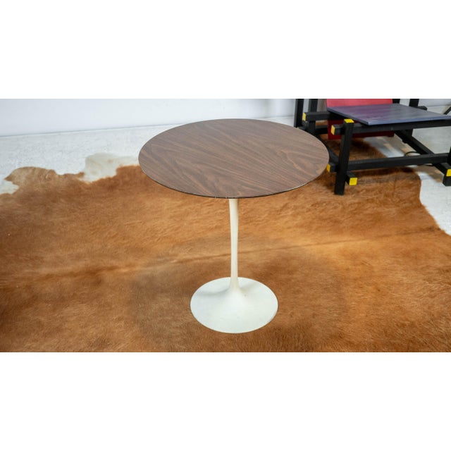 Eero Saarinen 1960s Tulip Side Table Attributed to Eero Saarinen for Knoll Associates For Sale - Image 4 of 11