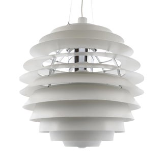 Danish Pendant Lamp Ph Louvre by Poul Henningsen for Louis Poulsen, 1957 For Sale