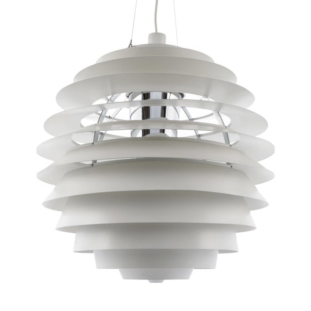 Danish Pendant Lamp Ph Louvre by Poul Henningsen for Louis Poulsen, 1957 For Sale