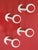 Vintage Austrian Coat Hooks, 1970s, Set of 4 For Sale - Image 4 of 8