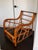 Mid-Century Modern Mid-Century Vintage Bent Bamboo & Rattan Lounge Chair For Sale - Image 3 of 7