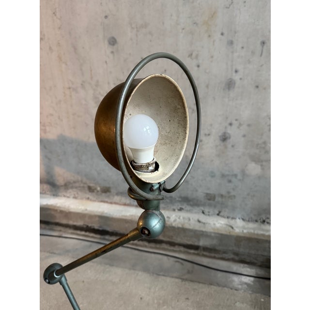 Industrial Industrial Lamp by Jean Louis Domecq for Jieldé, 1950s For Sale - Image 3 of 7