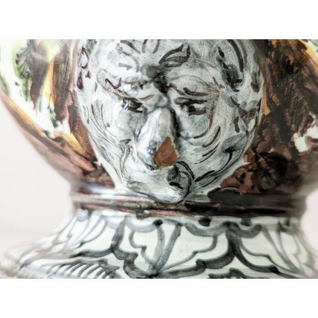 Levantino Ceramic Vase by A. Vaccari for Ce-as Albisola, 1962 For Sale - Image 12 of 17