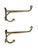 Brass Large Scale Solid Brass Horse Tack Hooks- A Pair For Sale - Image 8 of 18