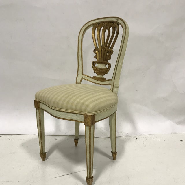 Yellow Charming European Side Chair For Sale - Image 8 of 8