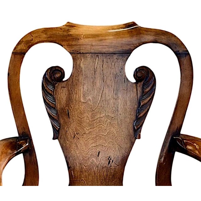 Antique Early Georgian Armchair Attributed to Giles Grendey (1693-1780) For Sale In San Francisco - Image 6 of 10
