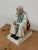 Zsolnay of Pecs, Hungary Man Whittling Figurine, Vintage For Sale In San Francisco - Image 6 of 12