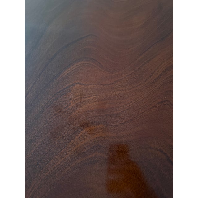 Wood 1990s Baker Charleston Mahogany Dining Table For Sale - Image 7 of 15