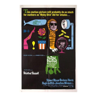 Oh Dad, Poor Dad, Mamma's Hung You in the Closet and I'm Feelin' So Sad 1967 U.S. One Sheet Film Poster For Sale