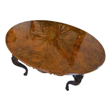 Chippendale Walnut Veneered Side or Dining Table, 1890s For Sale