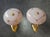 In this listing you will find a pair of very rare and extremely elegant sconces done in French gold plated bronze, with...