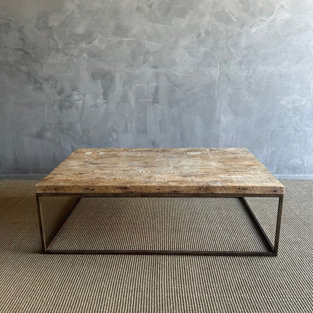 57" W x 36"D x 18"H Crafted from reclaimed wood, the Brickmaker Coffee Table combines natural character with a clean,...