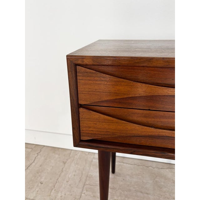 Scandinavian Bedside Table from Arne Vodder, Denmark, 1950s For Sale - Image 4 of 9