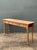 Farmhouse Vintage Rustic Pine Console Table For Sale - Image 3 of 12