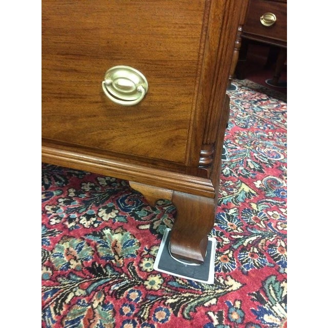 Mahogany Highboy Chest on Chest, Two Piece Chest, Custom Made For Sale - Image 11 of 12