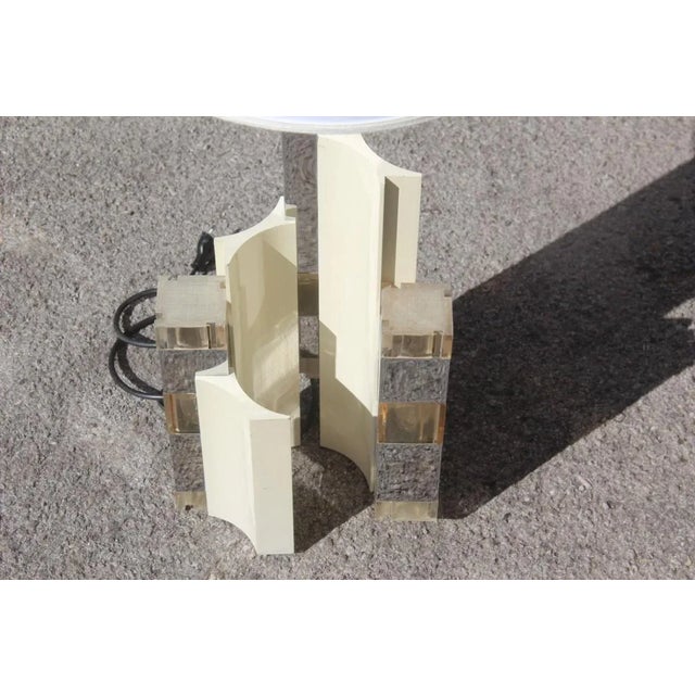 Sculptural Table Lamp by Gaetano Sciolari, 1970s For Sale - Image 11 of 18