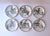 Italian Horse Motif Piero Fornasetti Italian Cocktail Drinks Coasters or Wall Art, Set of 6 For Sale - Image 3 of 12