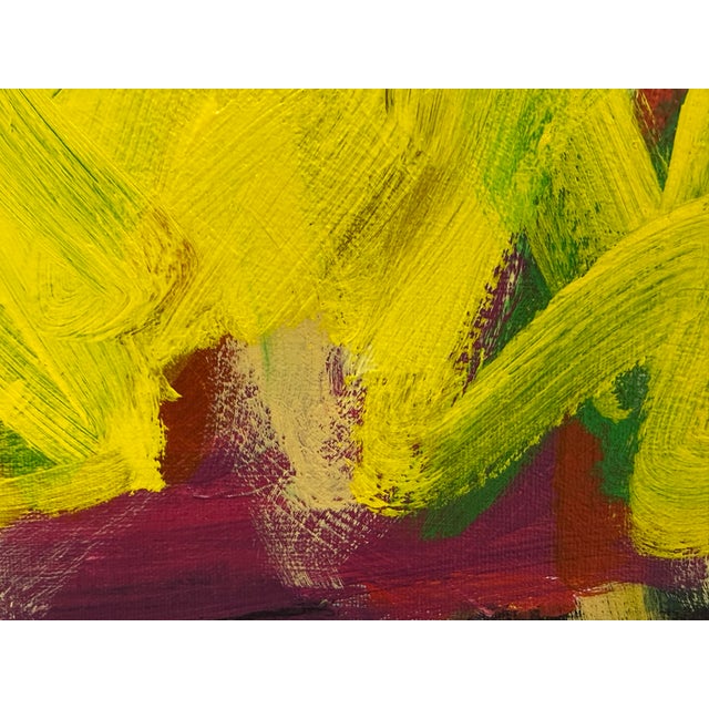 John Fooks Acrylic on Canvas Abstract Painting For Sale - Image 10 of 12