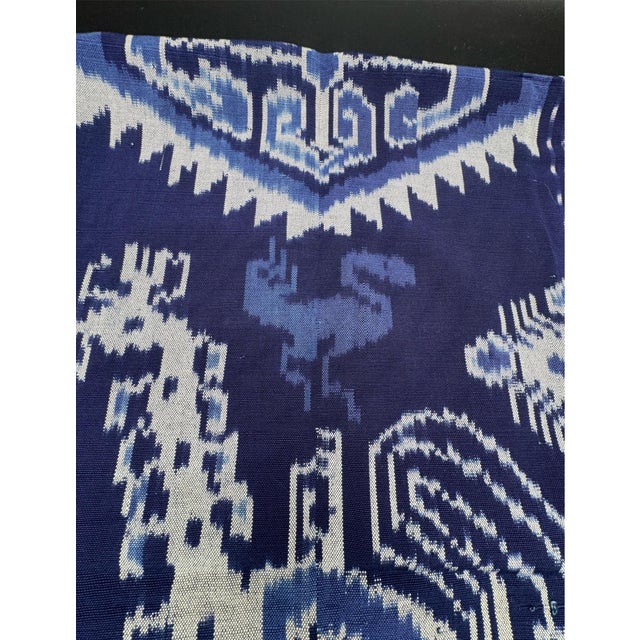 Textile Sumba Island Indigo Textile, Sumba Warp Ikat For Sale - Image 7 of 10
