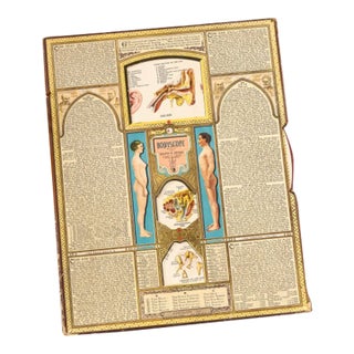 Vintage “Bodyscope” Rotating Anatomical Chart by Ralph H. Segal For Sale