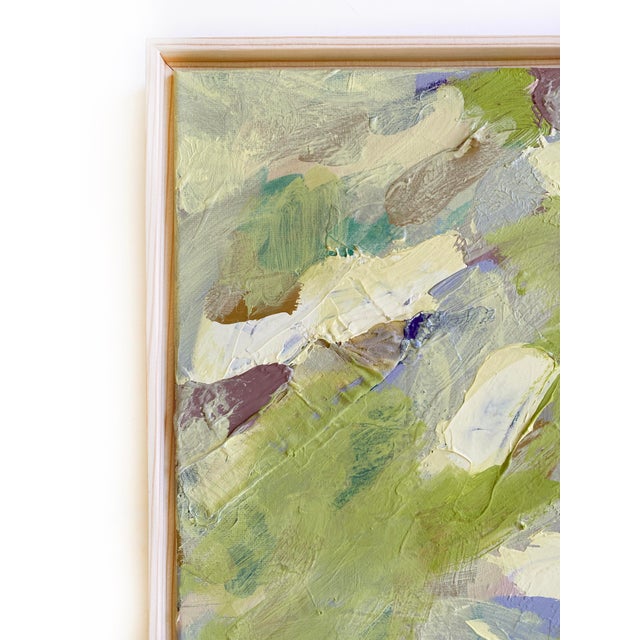 Contemporary "Soft Breeze" 2026 Framed Painting by Jessalin Beutler For Sale - Image 3 of 5