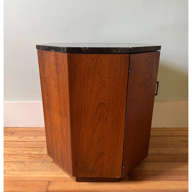 Harvey Probber 1950s Harvey Probber Style Octaganol Side Table For Sale - Image 4 of 10