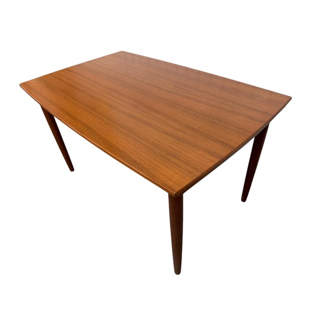 Mid-Century Modern Mid-Century Danish Modern Teak Extension Table - Refinished! For Sale - Image 3 of 11