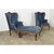 French Pair of Louis XV Wingback Bergeres & Ottoman For Sale - Image 12 of 12