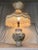 Victorian Italian Capodimonte Porcelain Lamp • Sculpted Mythological Figures • Victorian‑Style Shade For Sale - Image 3 of 12