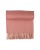 Contemporary Baby Alpaca Throw in Persimmon For Sale - Image 3 of 7