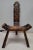 Brutalist 20th Century Hand-Crafted Brutalist Tripod Spanish Birthing Chair For Sale - Image 3 of 11