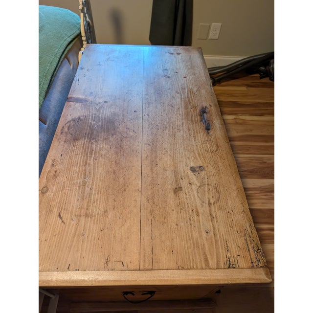 1920s 1920s Blanket Chest/Coffee Table or Toy Box For Sale - Image 5 of 10