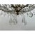 Vintage French Empire Style Gilt Bronze & Tiered Crystal & Beads Chandelier For Sale - Image 10 of 14