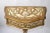 Goldenrod 20th Century Giltwood Florentine Side Table Hand-Carved Tripod Scrolled Base For Sale - Image 8 of 13