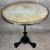 Metal Vintage Pedestal Bistro Table, 1990s For Sale - Image 7 of 15