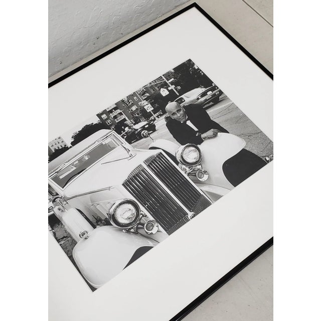 Photorealism Leo Theinert (American) "Daddy Warbucks" Original Black and White Silver Gelatin Photograph 20th C. For Sale - Image 3 of 6