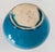 20th Century Japanese Electric Blue Turquoise Kangxi Style Bottle Vase For Sale - Image 13 of 16